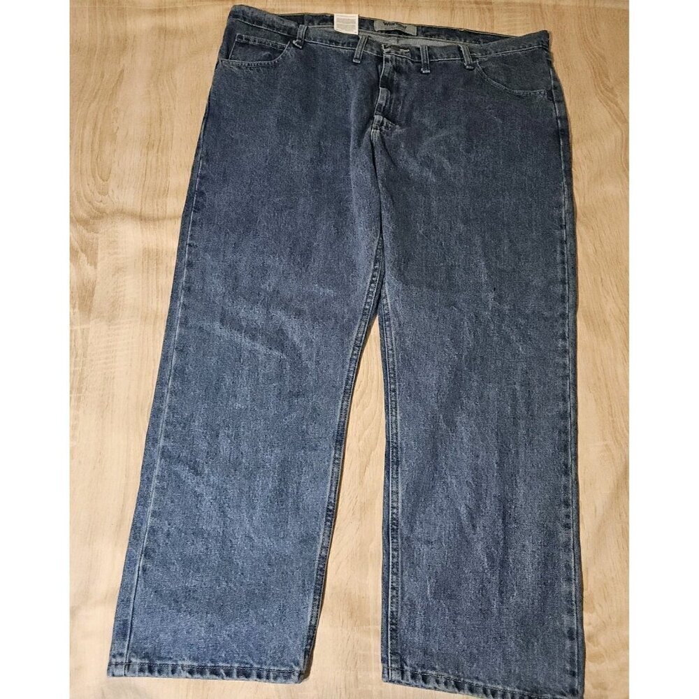 NEW Men’s Wrangler Authentics Jeans Size 46 X 30 Blue 100% Cotton Denim NWT